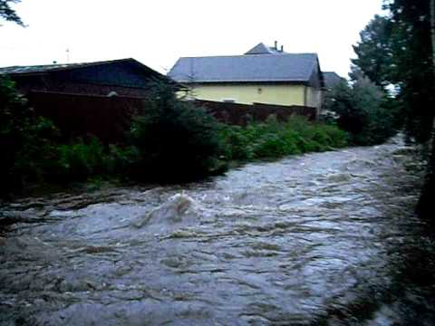 povodně 2010 Velký Šenov
