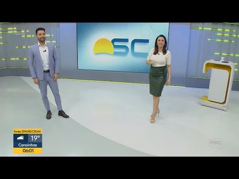 [HD] Escalada “Bom Dia Santa Catarina” com Douglas Márcio e Eveline (09/03/23) | NSC TV