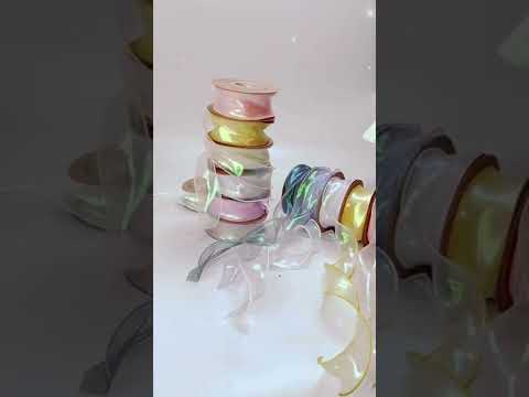 Elegant Lustre Organza Ribbon (4cmx10Yd)