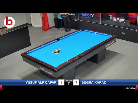 YUSUF ALP ÇAPAR & BUĞRA KARAÇ Bilardo Maçı - 