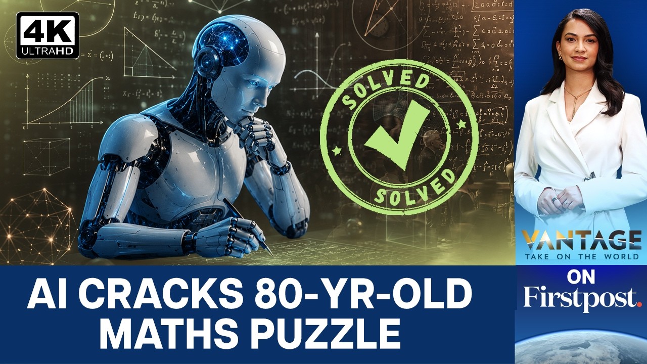 OpenAI Cracks Erdős Maths Problem After 80 Years | Vantage on Firstpost | 4K