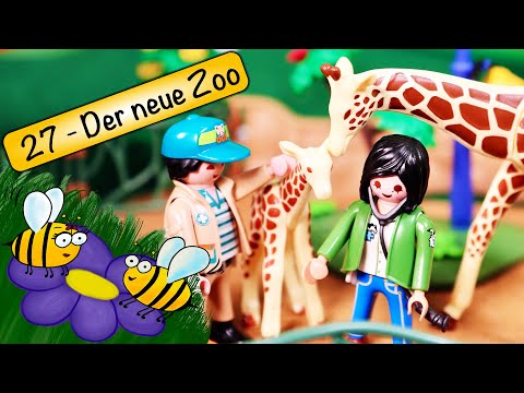 PLAYMOBIL® Familie Biene - Folge 27 - Der neue Zoo 🤩🦒🐨🐼