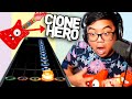 Playing Clone Hero With A YO GABBA GABBA GUITAR
