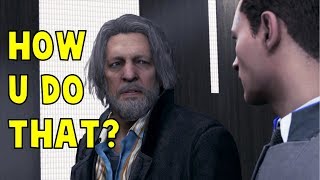 Hank Try to Flip the Coin Like Connor Does - Detroit Become Human HD PS4 Pro