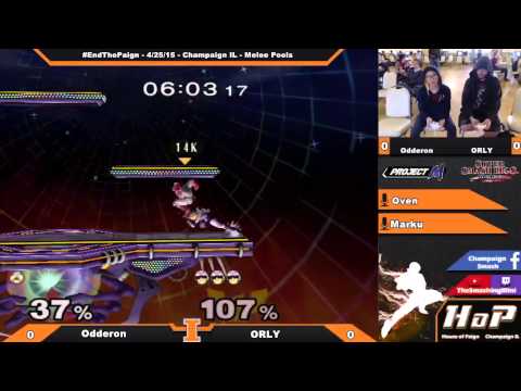 [End the Paign] Odderon (Sheik) vs ORLY (Falcon) Melee Pools