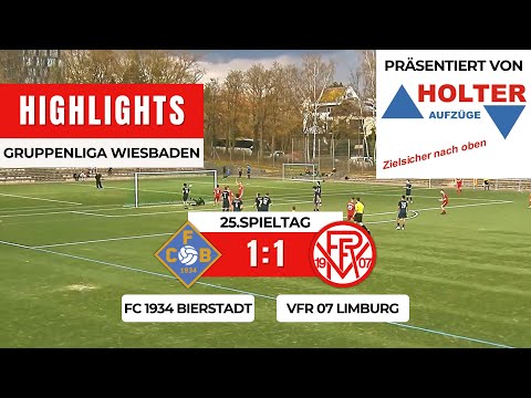 FC 1934 Bierstadt - VfR 07 Limburg 1:1 | Gruppenliga Wiesbaden | 25.Spieltag