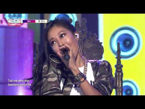 JESSI - SSENUNNI (제시 - 센 언니) [쇼챔피언] 160회 150923