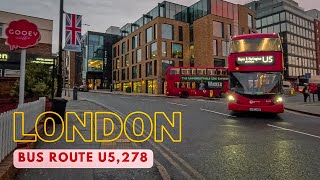 🌅 Dawn to Daylight: A West London Morning Commute on Bus U5 & 278