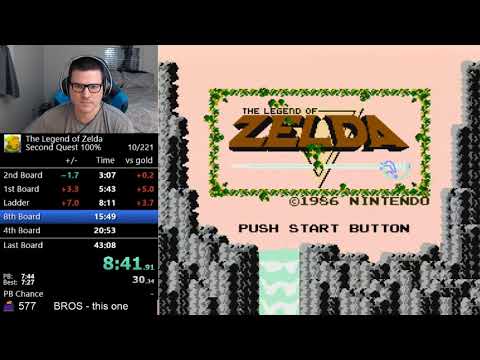 (42:11) The Legend of Zelda - Second Quest 100%