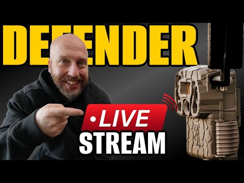 Browning Defender Vision Pro LIVESTREAM (Cellular Trail Camera Review)