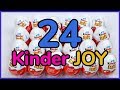 24 New Kinder Joy Surprise Eggs 2019 Crazy Friends Collection