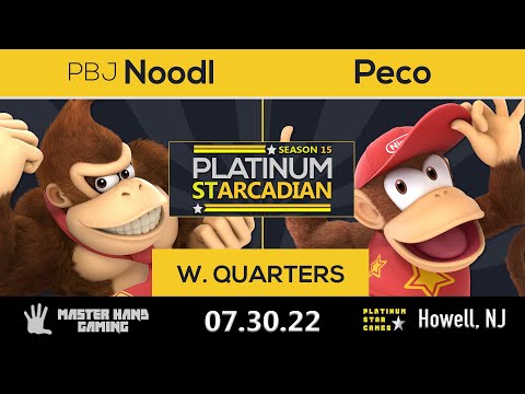 Platinum Starcadian S15 - PBJ | Noodl (Donky Kong) Vs. Peco (Diddy Kong) - W Quarterfinals