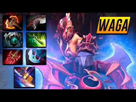 WAGA FEMALE ANTI MAGE - Dota 2 Pro Gameplay [Watch & Learn]