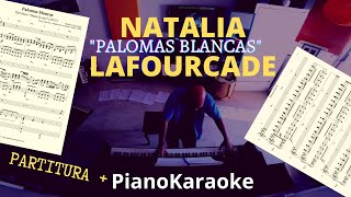 Natalia Lafourcade - Palomas blancas (PianoKaraoke + Partitura)