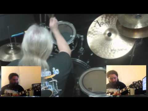 Composing to Sean's half time groove. Part 1