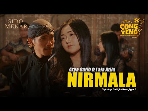 ARYA GALIH FT LALA ATILA - NIRMALA | DC.CONGYENG (OFFICIAL LIVE MUSIC VIDEO) | DC MUSIK