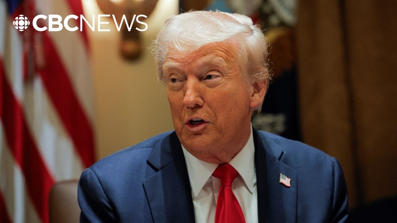 Canadian officials at White House as Trump confirms tariffs going ahead