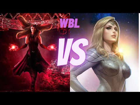SCARLET WITCH VS THENA - WBL STAGE 29 KNULL, 34  MEPHISTO & 20 ULTRON ? RAGE | Marvel Future Fight