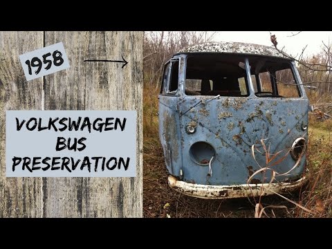 1958 Volkswagen bus restoration