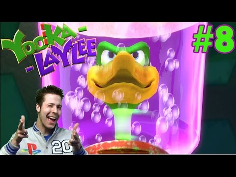 Yooka-Laylee Gameplay (PS4) Part 8 - Dr Quack's Quiz