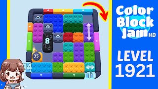 Solution du Niveau 1921 de Color Block Jam