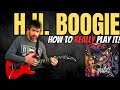 H.H. Boogie by XYZ - Riff Guitar Lesson (w/TAB) - MasterThatRiff! #141