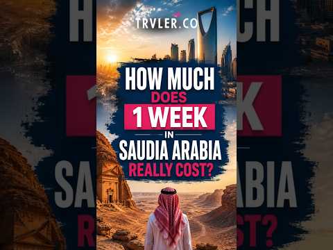 Saudi Arabia Travel Cost 2026: How Much Does 1 Week in Saudi Arabia REALLY Cost? #shorts #saudiarab