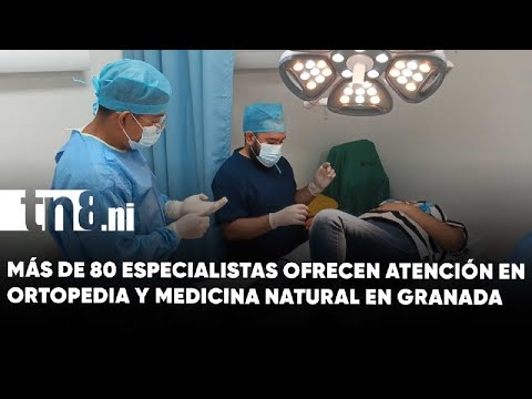 Exitosa Mega Feria de Ortopedia atiende a cientos de personas en Granada
