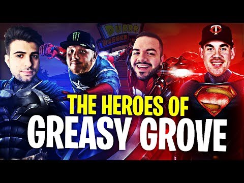 THE HEROES OF GREASY!! (ft. SypherPK, CouRage & Trevor May) | Fortnite Battle Royale Highlights #188