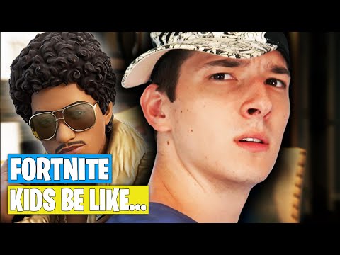 Fortnite Kids think Fortnite Created Bruno Mars