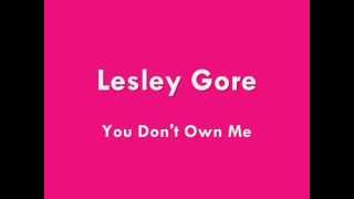 Lesley Gore - You Don't Own Me - 1963