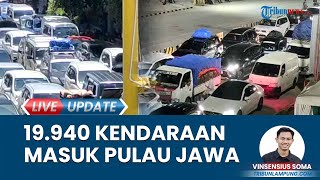 19.940 Kendaraan Masuk Pulau Jawa Via Pelabuhan Bakauheni-Merak saat Puncak Arus Mudik Lebaran 2024