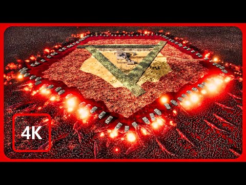 2,000,000 Mongolian Warriors & BEASTS Attack MODERN ARMY - Ultimate Epic Battle Simulator 2 UEBS 2