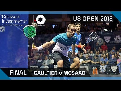 Squash: Delaware Investments US Open 2015 - Final Highlights -  Gaultier v Mosaad