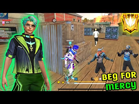 MAKING ENEMIES BEG FOR MERCY IN FREE FIRE MAX 🔥 | FREE FIRE GAMEPLAY ☄️