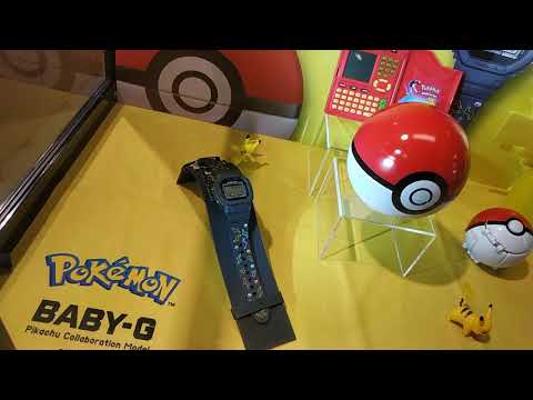 POKéMON x CASIO G-SHOCK BABY-G COLLAB ／ SHOPPING SPREE IN PARIS 2019.11.22