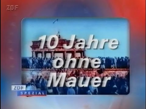 10 Jahre ohne Mauer - ZDF-Spezial mit Thomas Bellut - 9. November 1999