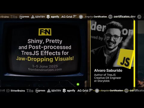 Frontend Nation 2025: Shiny, Pretty and Post-processed TresJS Effects for Visuals