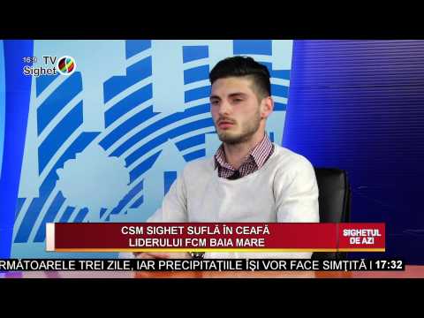 Sighetul de Azi 20 Aprilie 2015  - CSM Sighet sufla in ceafa liderului FCM Baia Mare