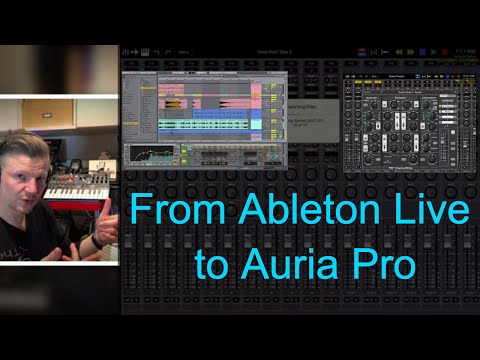 From #Ableton Live to #Auria Pro