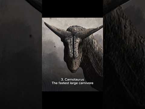 I’d rather run into the T-Rex than these 4 dinosaurs #dinosaur #prehistoric #trex #carnotaurus