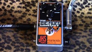 Video thumbnail for Electro Harmonix OpAmp Big Muff Pi with JHS Pumpkin Patch MOD by gearmanndude