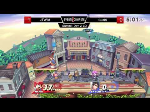Chicago Sm4sh Summit Losers Quarters – JTWild (Mario) vs. Bushi (Bayonetta)