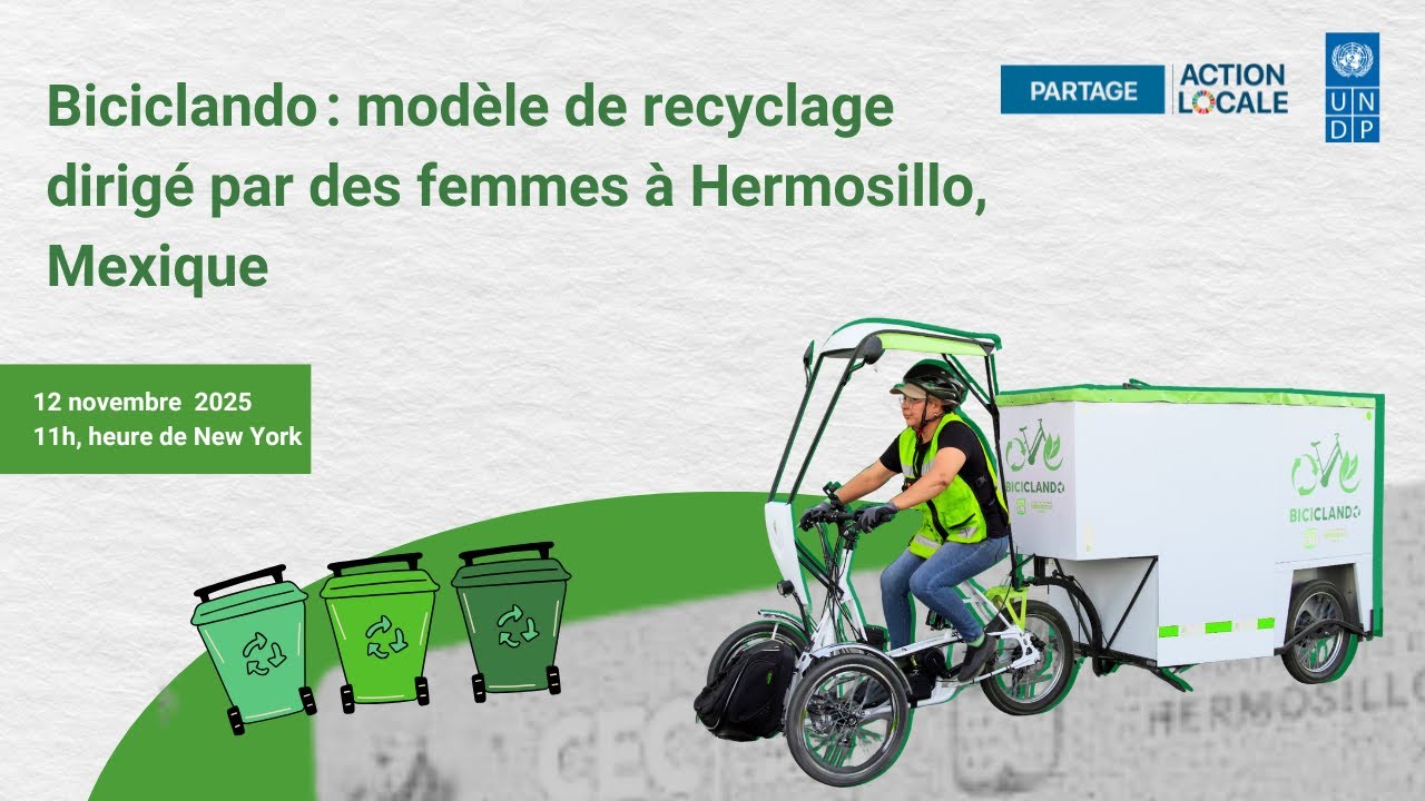 Biciclando: modèle de recyclage dirigé par des femmes à Hermosillo, Mexique