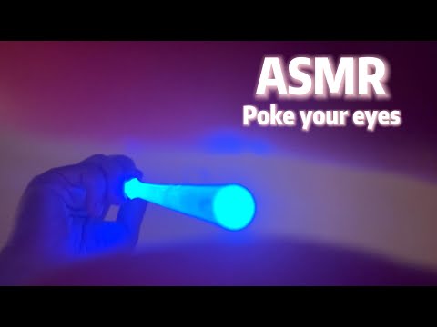 [ASMR] Poke Your Eyes! Poke! Poke! Poke! | Mouth sounds
