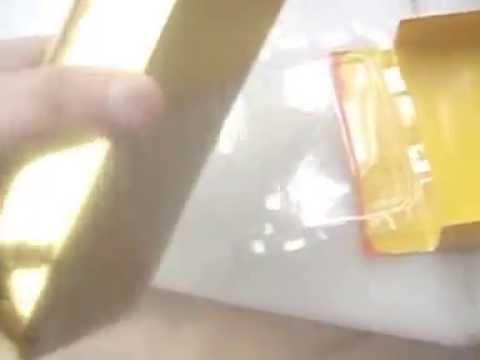 Gold Bar / Gold bullion Door Stopper - New Style