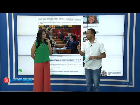 Notícias do Portal O Dia no programa Bom Dia News 29 03 2023