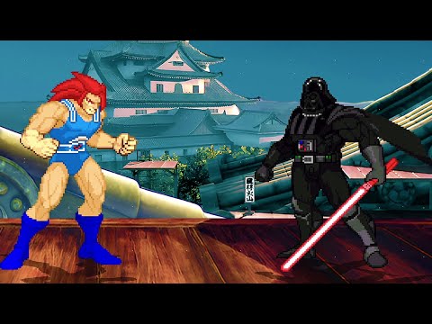 LION-O (ThunderCats) vs DARTH VADER (StarWars) - Best INTENSE INSANE EPIC FIGHT!