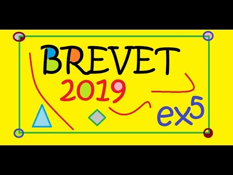 BREVET MATHS 2019 CORRIGE EX5 transformation