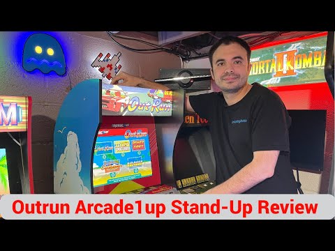 Outrun Stand Up Edition Arcade1up Gameplay and Review - First Time Receiving Damage